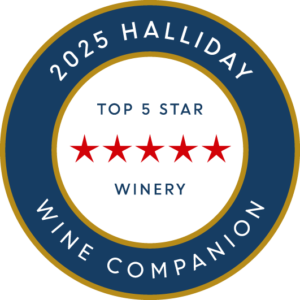 halliday top 5 star winery logo