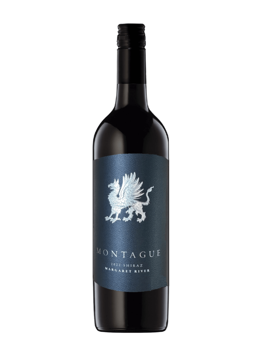 montague shiraz wine bottle