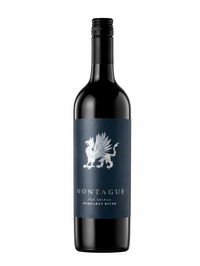 montague shiraz 2022 wine bottle