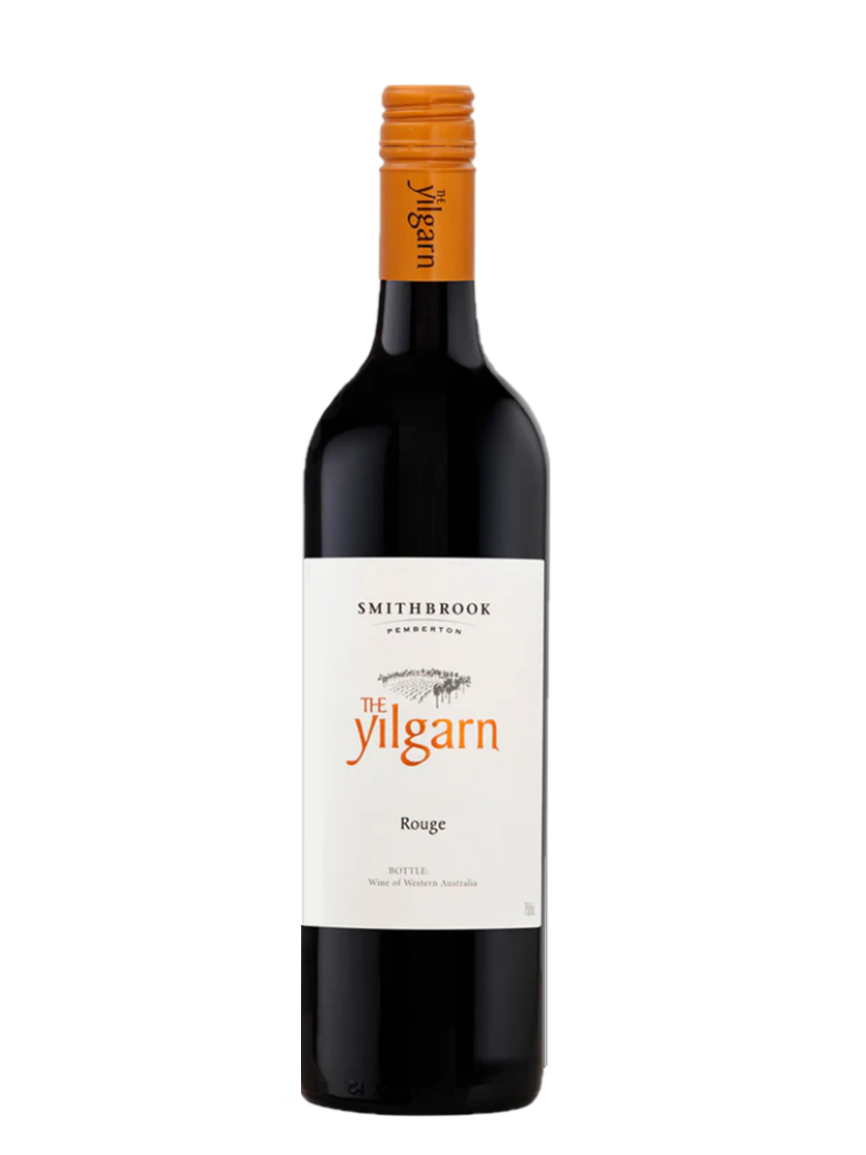 bottle of smithbrook yilgarn rouge merlot cabernet blend