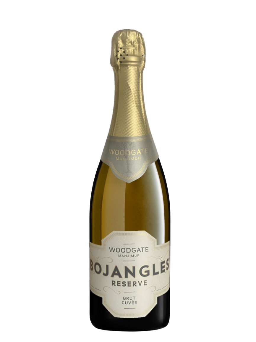 bottle of woodgate wines bojangles brut cuvee sparkling 2017