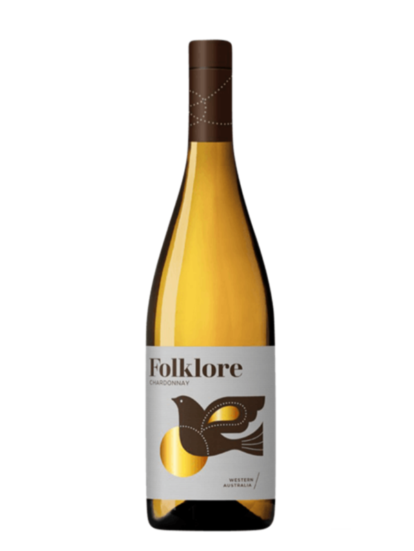 bottle of wine from Cherubino. It's their Folklore Chardonnay.