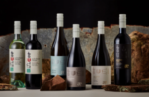 bottles of wine from aylesbury estate on a table.