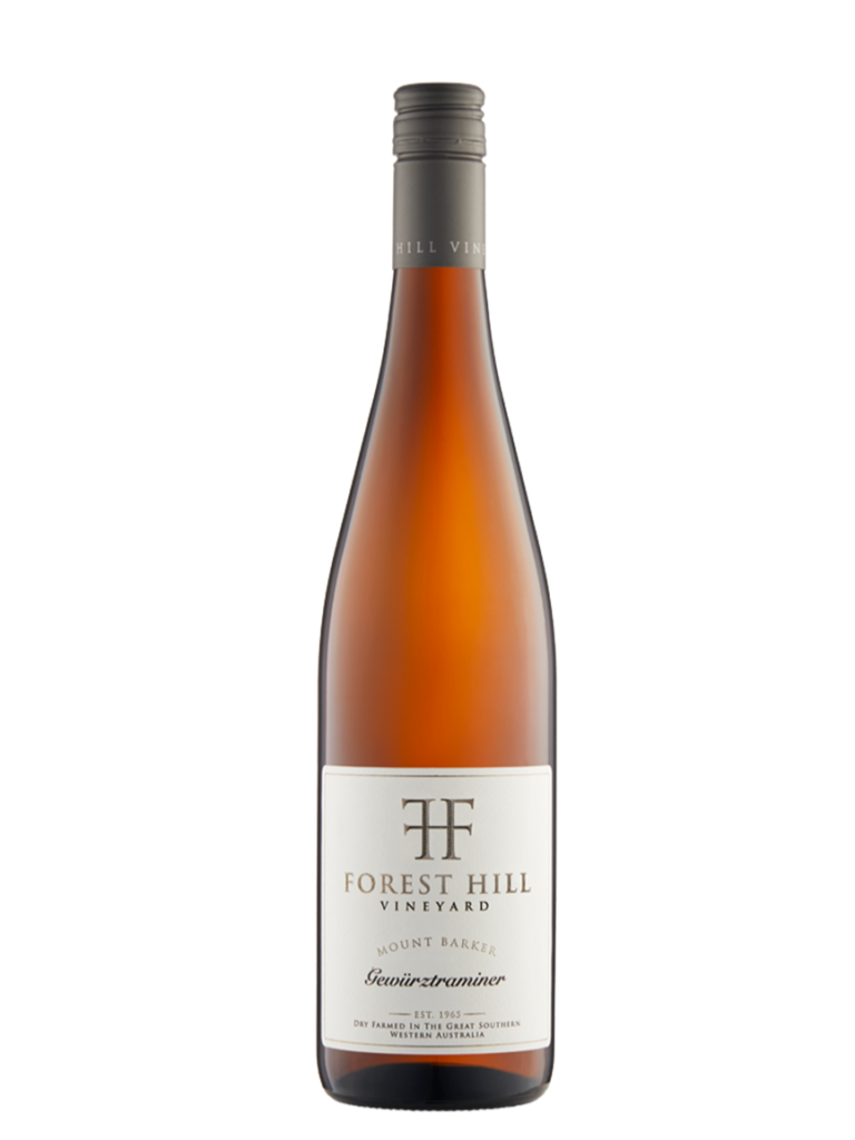 a bottle of wine from Forest Hill Estate, label says its a Gewürztraminer wine