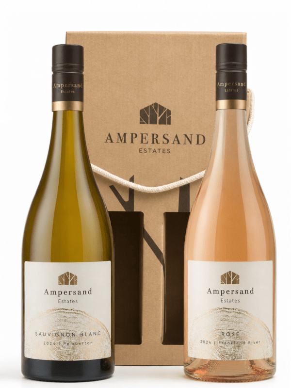 ampersand sauvignon blanc and rose wine gift pack