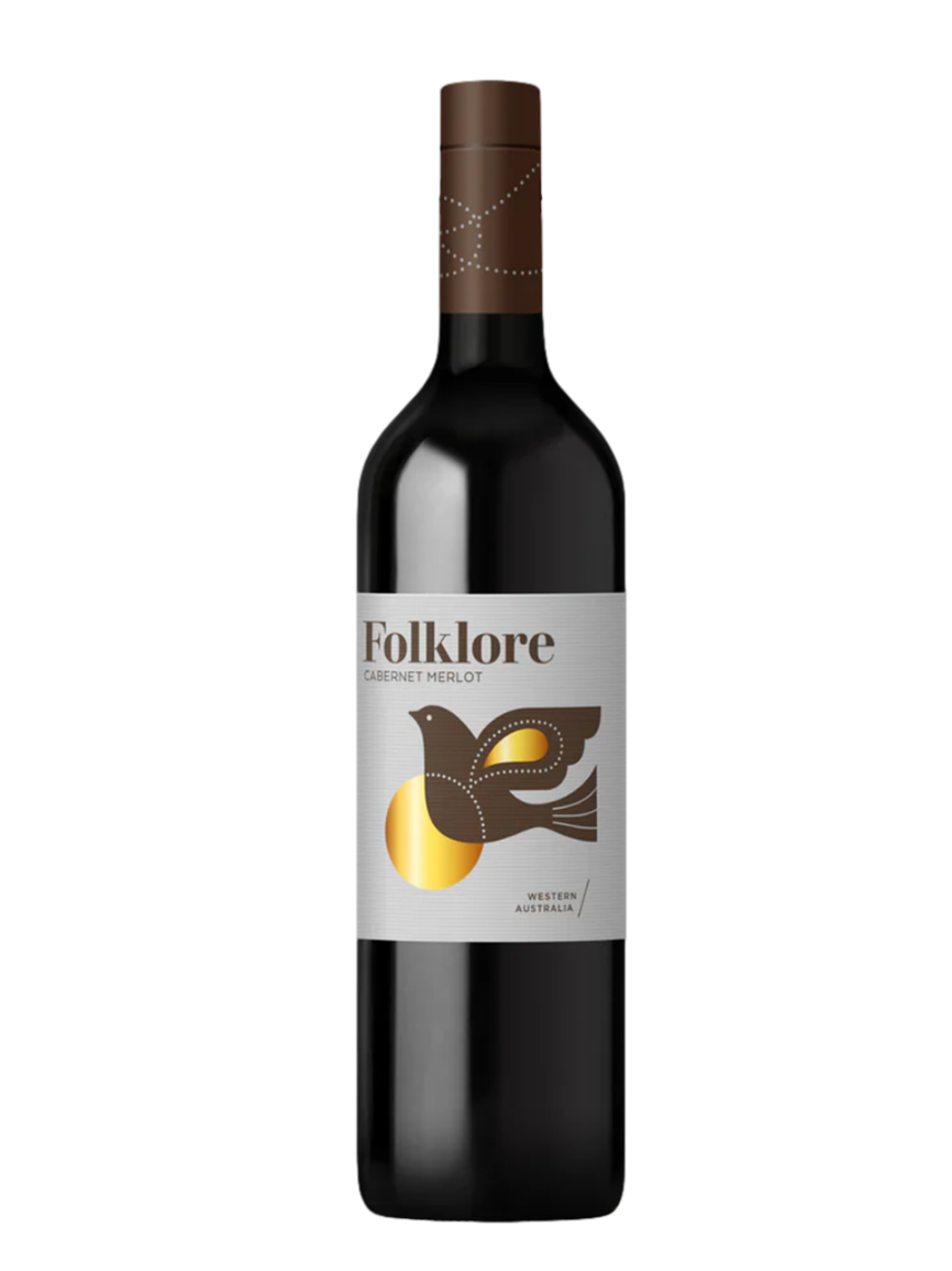 cherubino cab merlot folklore wine bottle