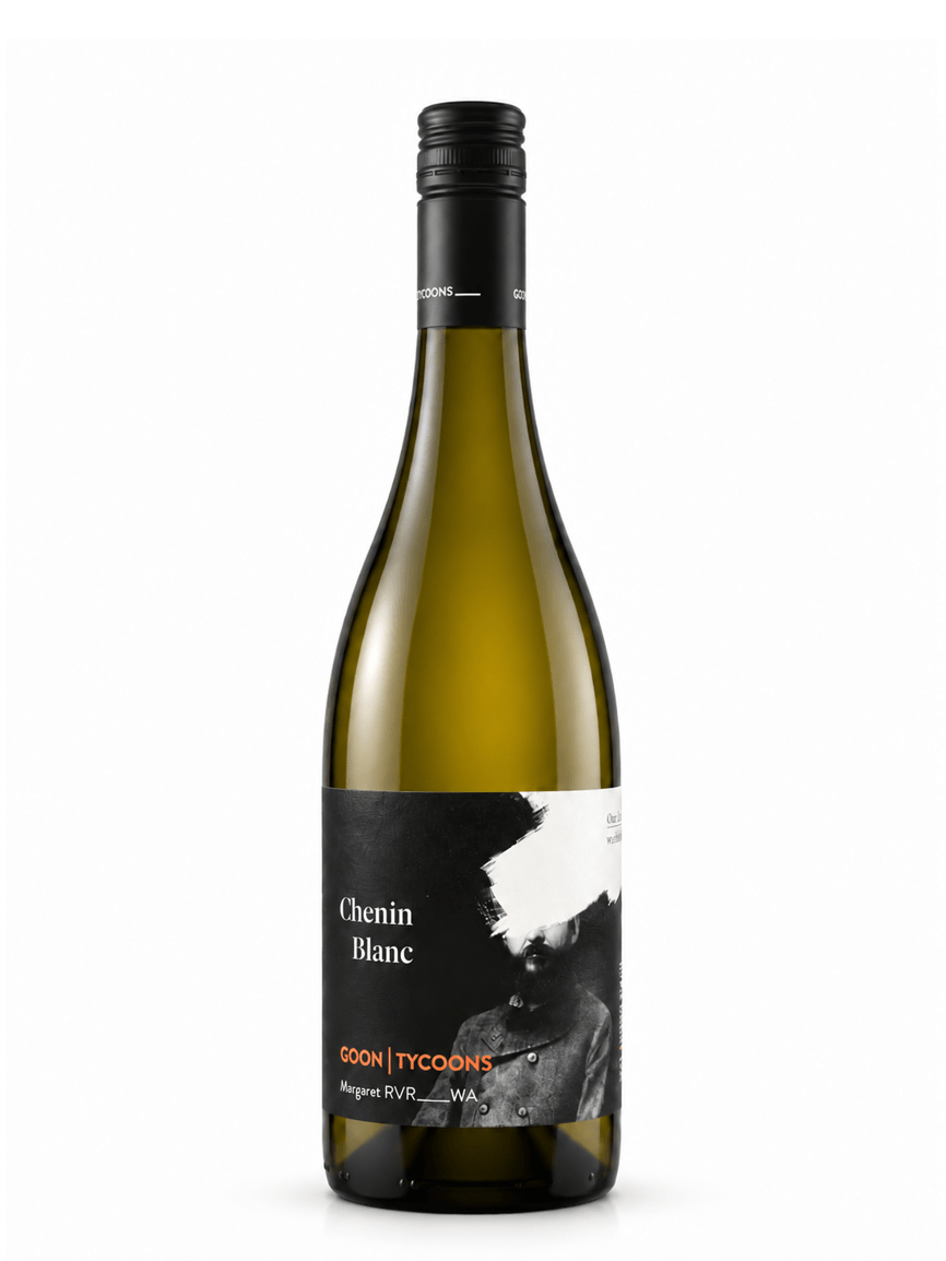 goon tycoons chenin blanc wine bottle