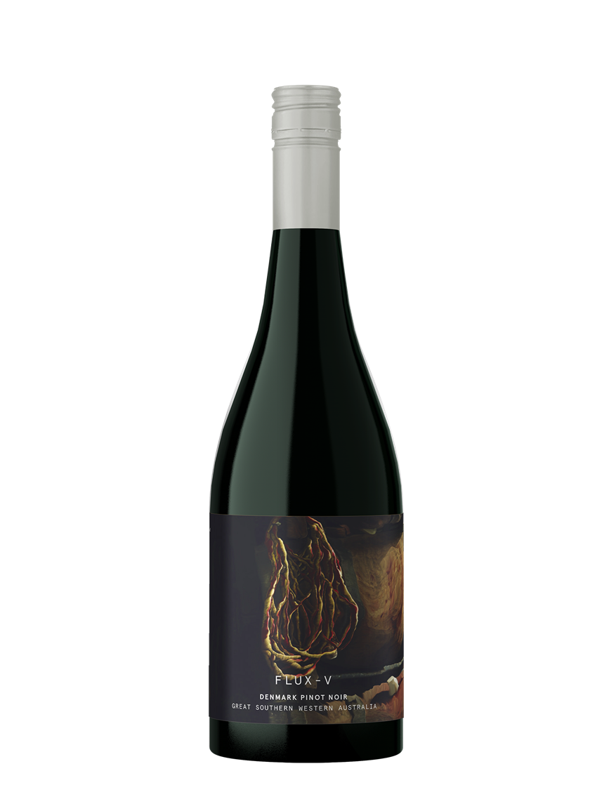 harewood estate flux pinot noir wine bottle