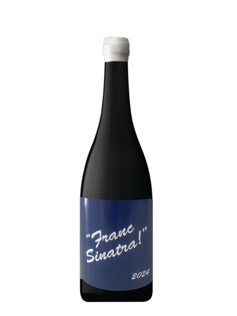 woody nook wines franc sinatra cabernet frank wine bottle.