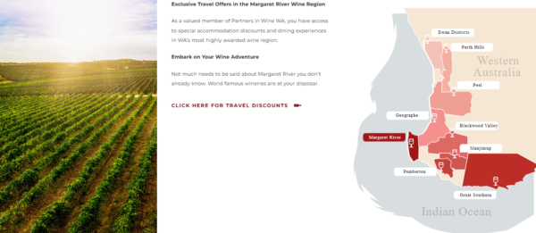 Western Australian wine regions and their relevant travel deals