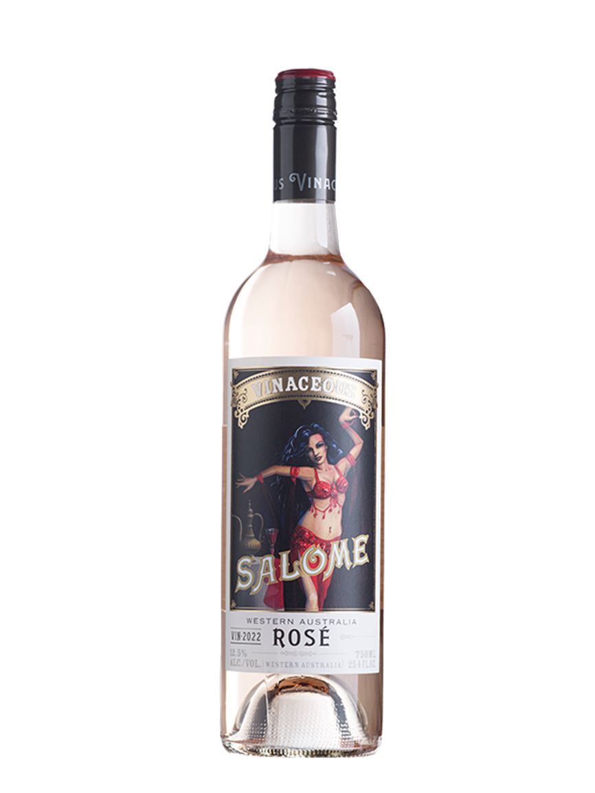 vinaceous salome rose wine bottle