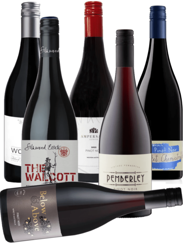 Southern forests pinot noir pack with wine bottles