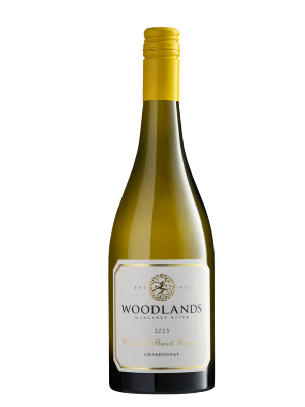 Woodlands brook chardonnay wine bottle