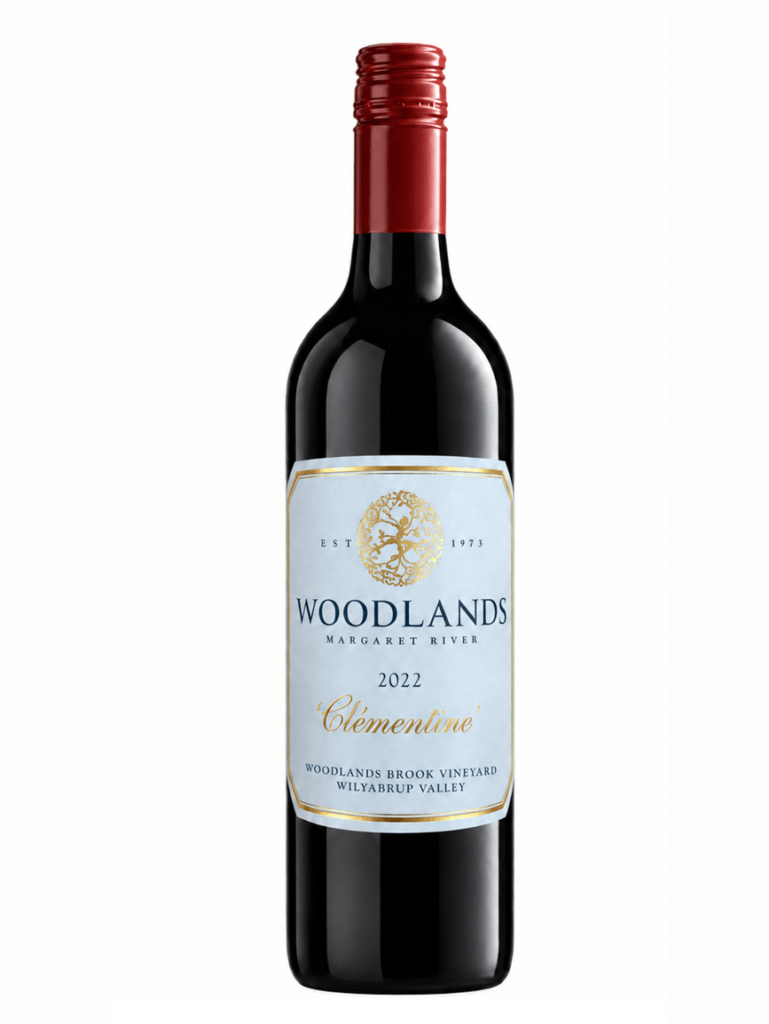 woodlands clementine 2022 wine bottle