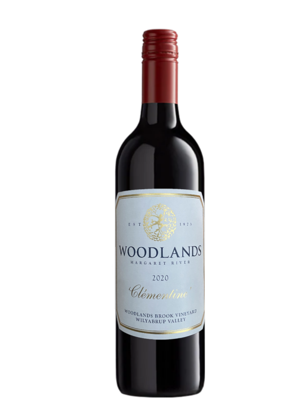 woodlands clementine wine bottle.