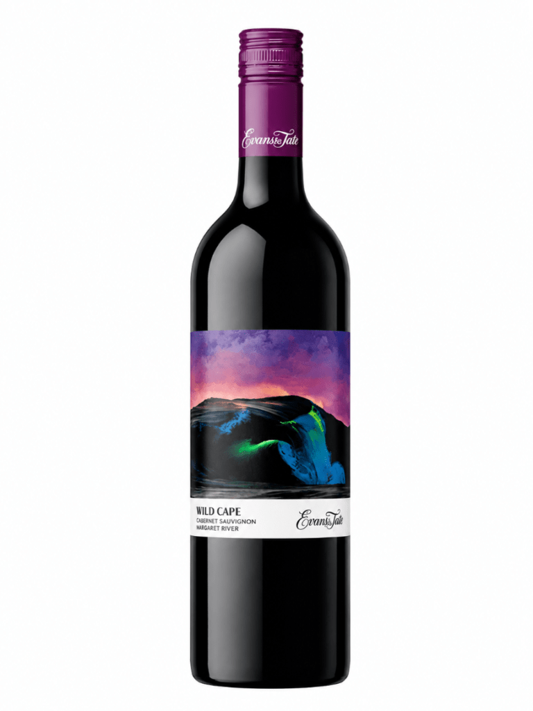 Evans & Tate wild cape cabernet sauvignon blanc wine bottle