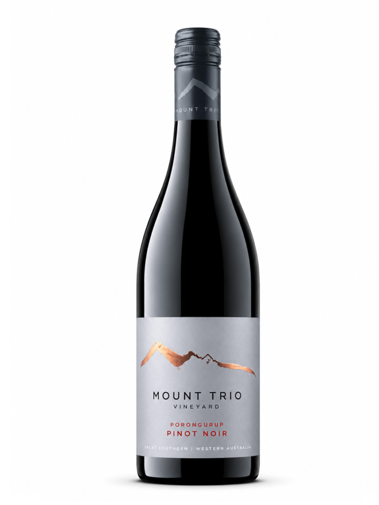 mount trio porongurup pinot noir wine bottle