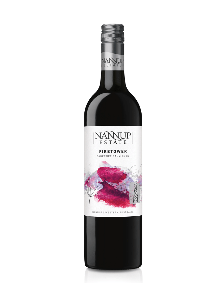 Nannup Estate firetower cabernet wine bottle