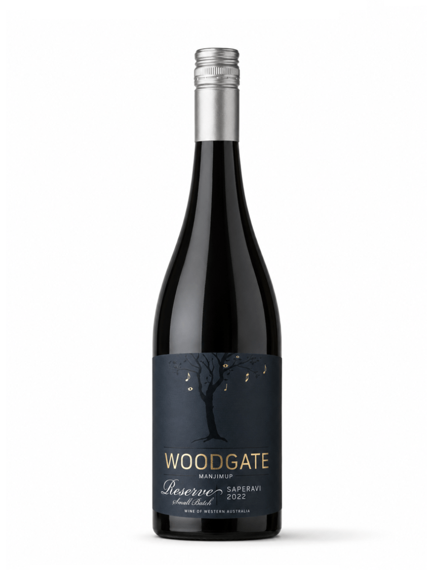 woodgate saperavi wine bottle