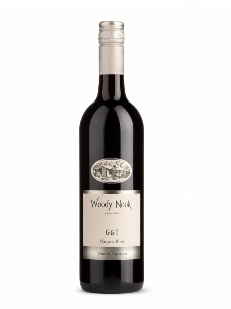 woody nook G&T wine bottle.