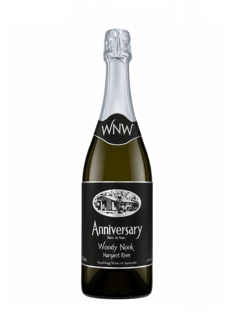 woody nook sparkling wine bottle