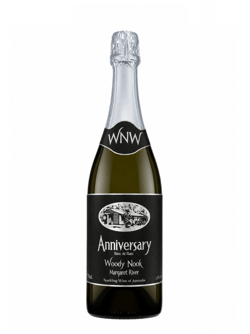 woody nook sparkling wine bottle