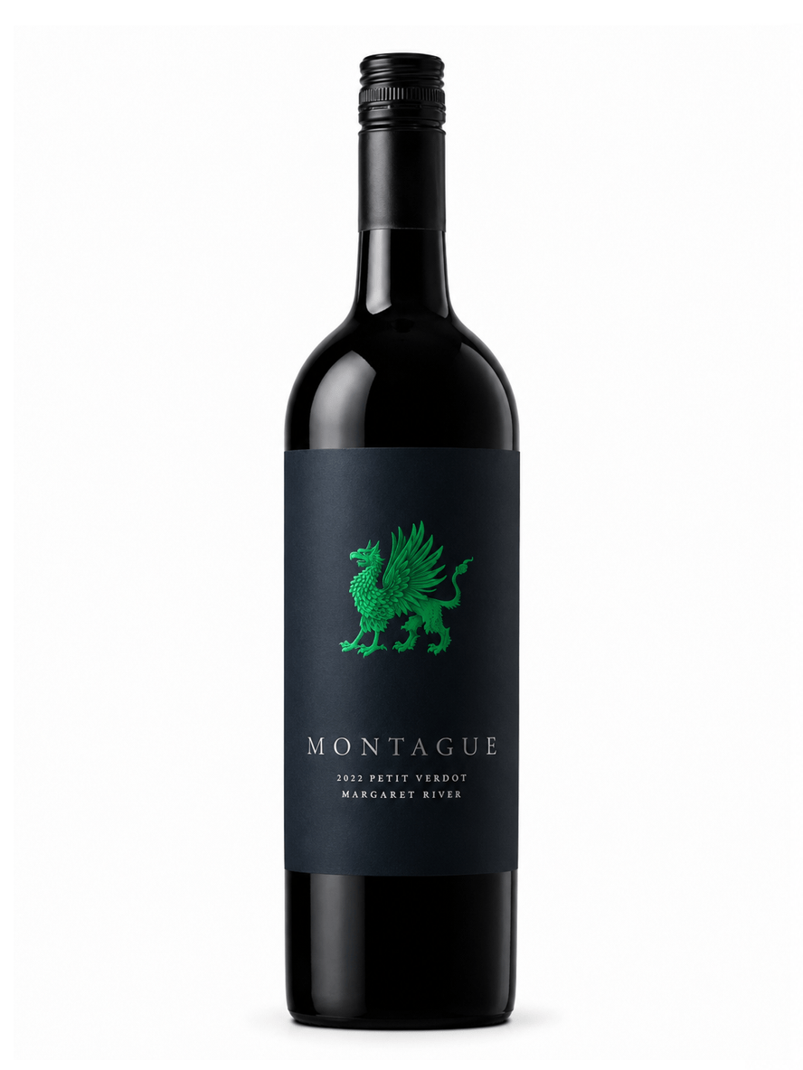 montague petit verdot wine bottle