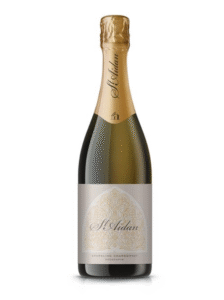 saint aidan wines sparkling chardonnay wine bottle from 2022