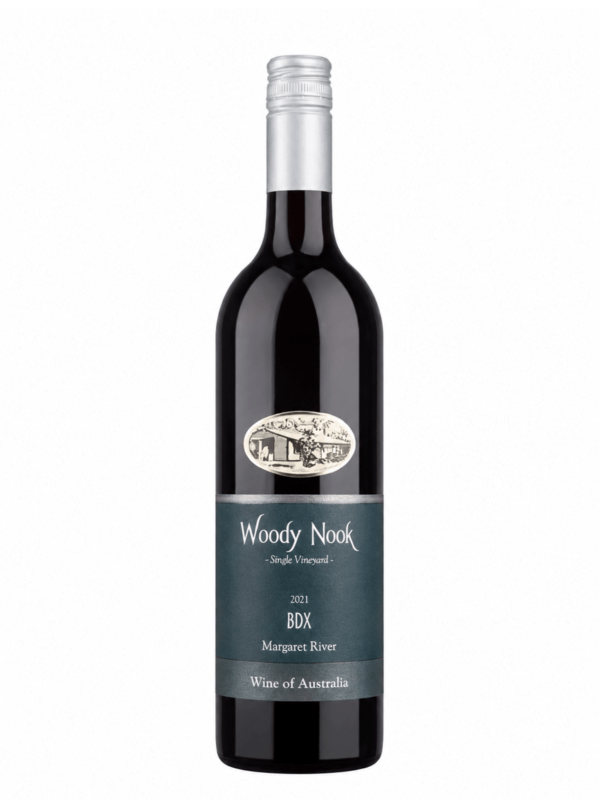 Woody Nook BDX Cabernet Merlot wine bottle