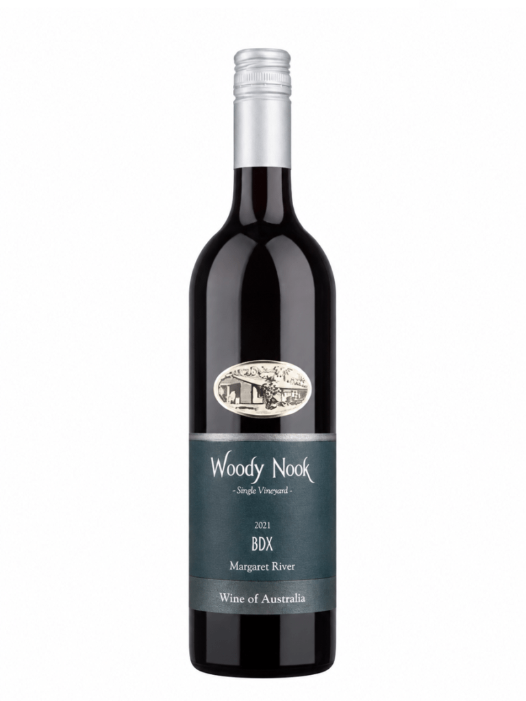Woody Nook BDX Cabernet Merlot wine bottle