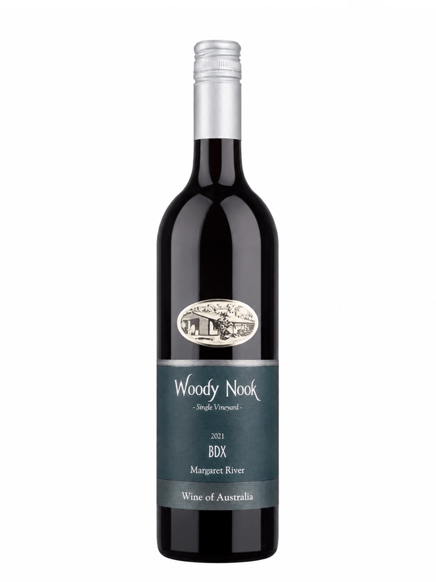 Woody Nook BDX Cabernet Merlot wine bottle