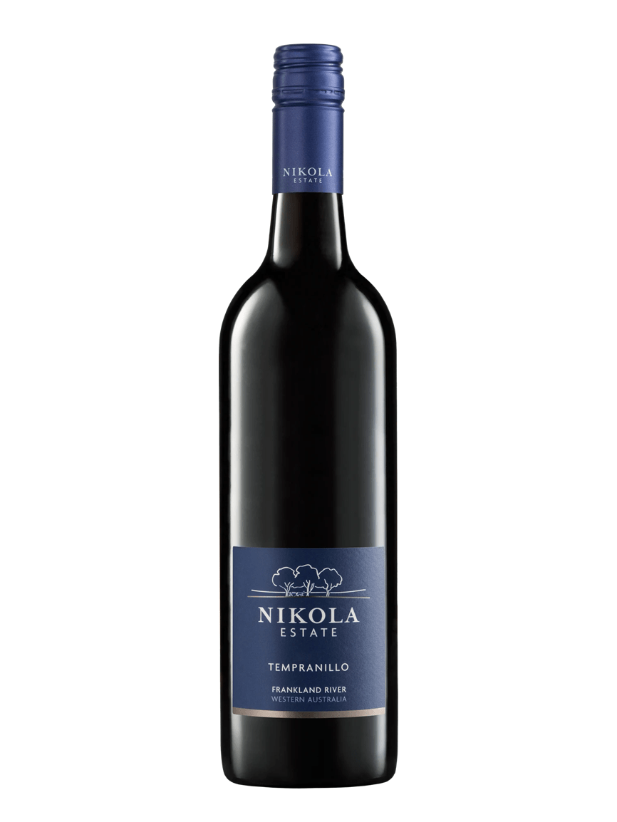 Nikola Estate frankland river regional tempranillo wine bottle