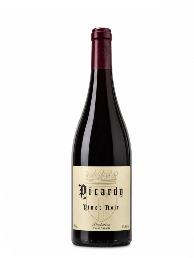 picardy pinot noir 2023 wine bottle