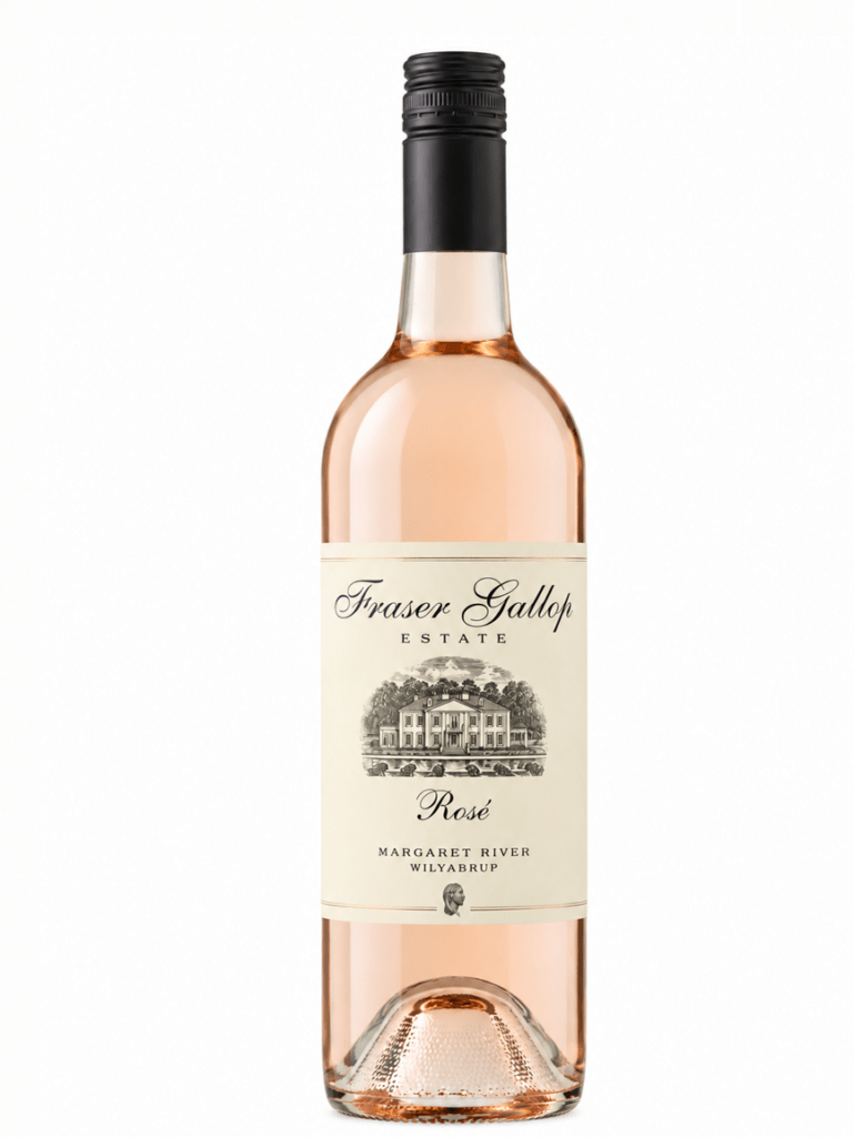 fraser gallop estate rose wine bottle