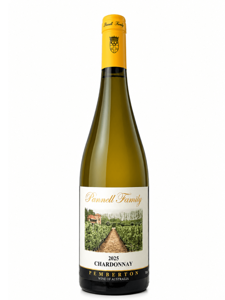 Picardy Pannell family chardonnay wine bottle