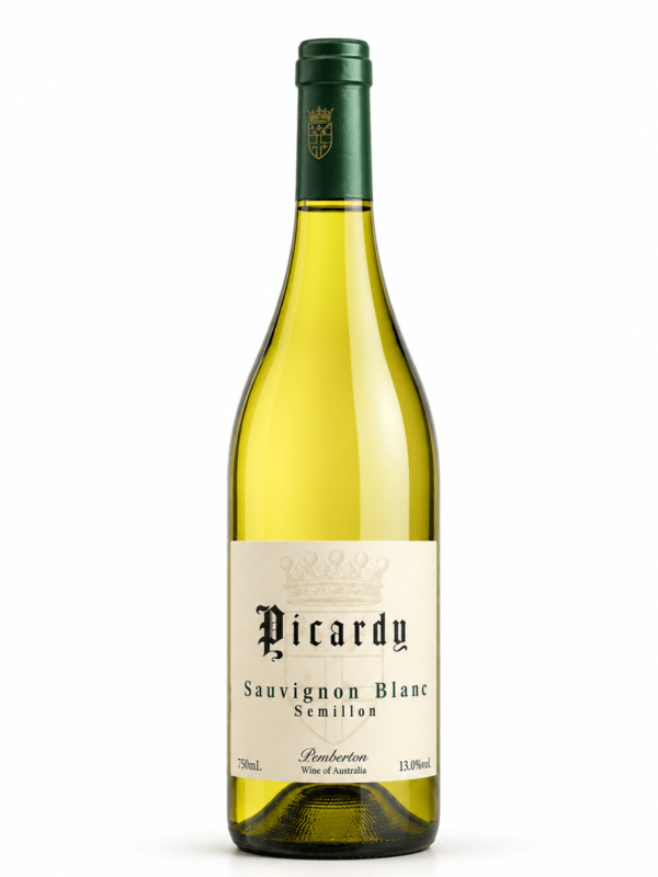 picardy sbs wine bottle, new 2026 vintage