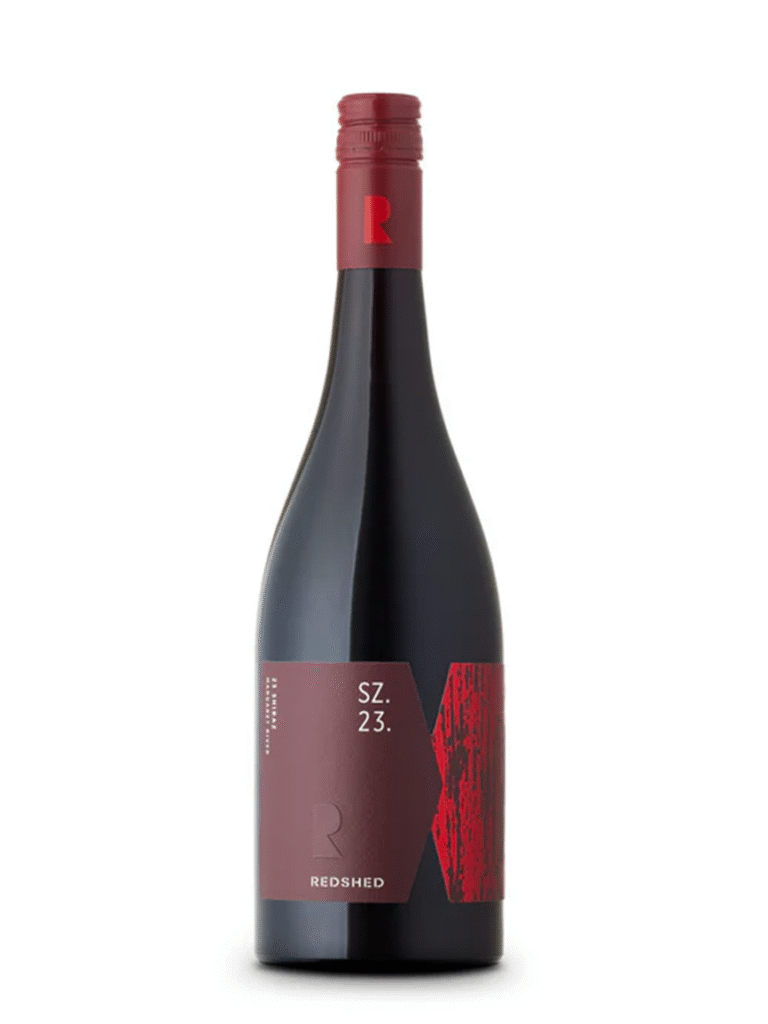 redshed premium shiraz wine bottle