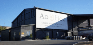 ad hoc winery, cherubino shed and cellar door.