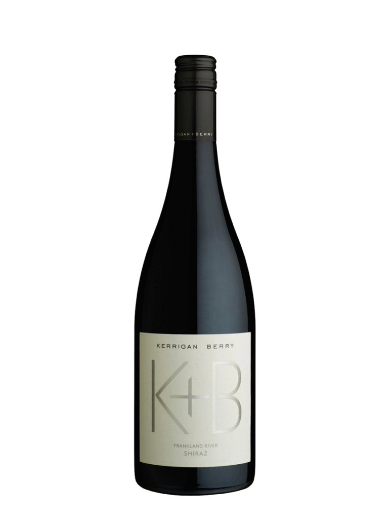hay shed hill wines kerrigan & berry shiraz wine bottle