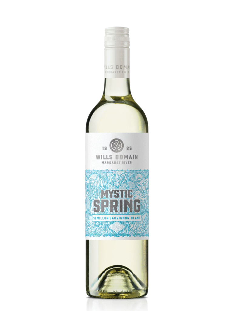 wills domain mystic spring ssb wine bottle