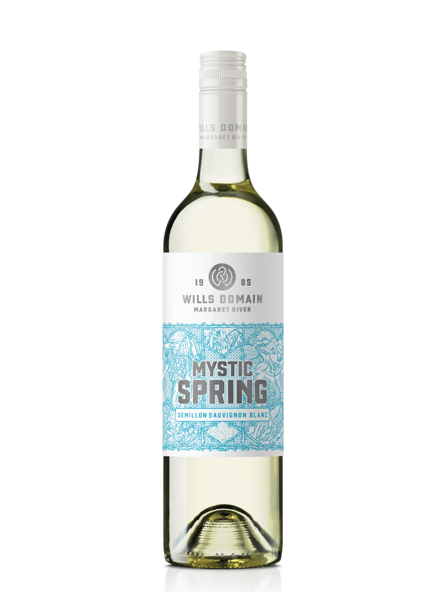 wills domain mystic spring ssb wine bottle