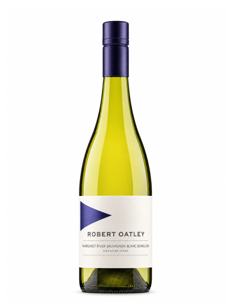 robert oatley SBS wine bottle