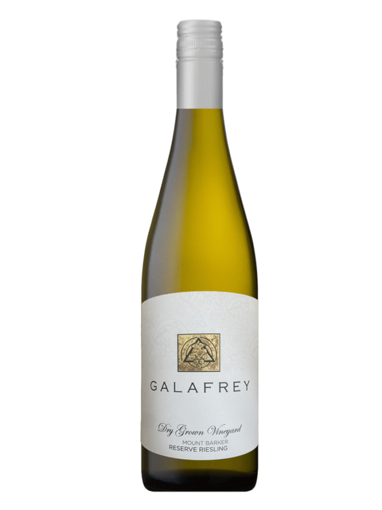 galafrey reserve riesling wine bottle