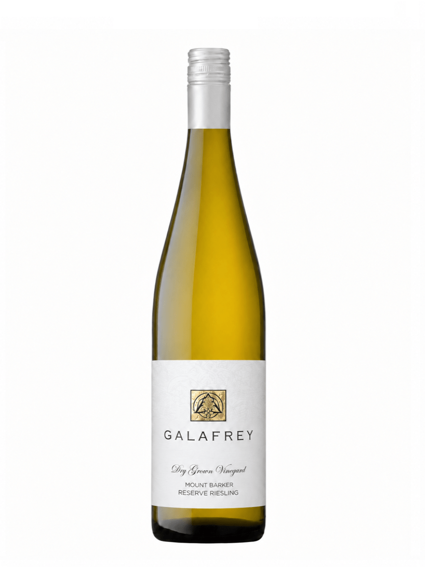Galafrey reserve riesling wine bottle