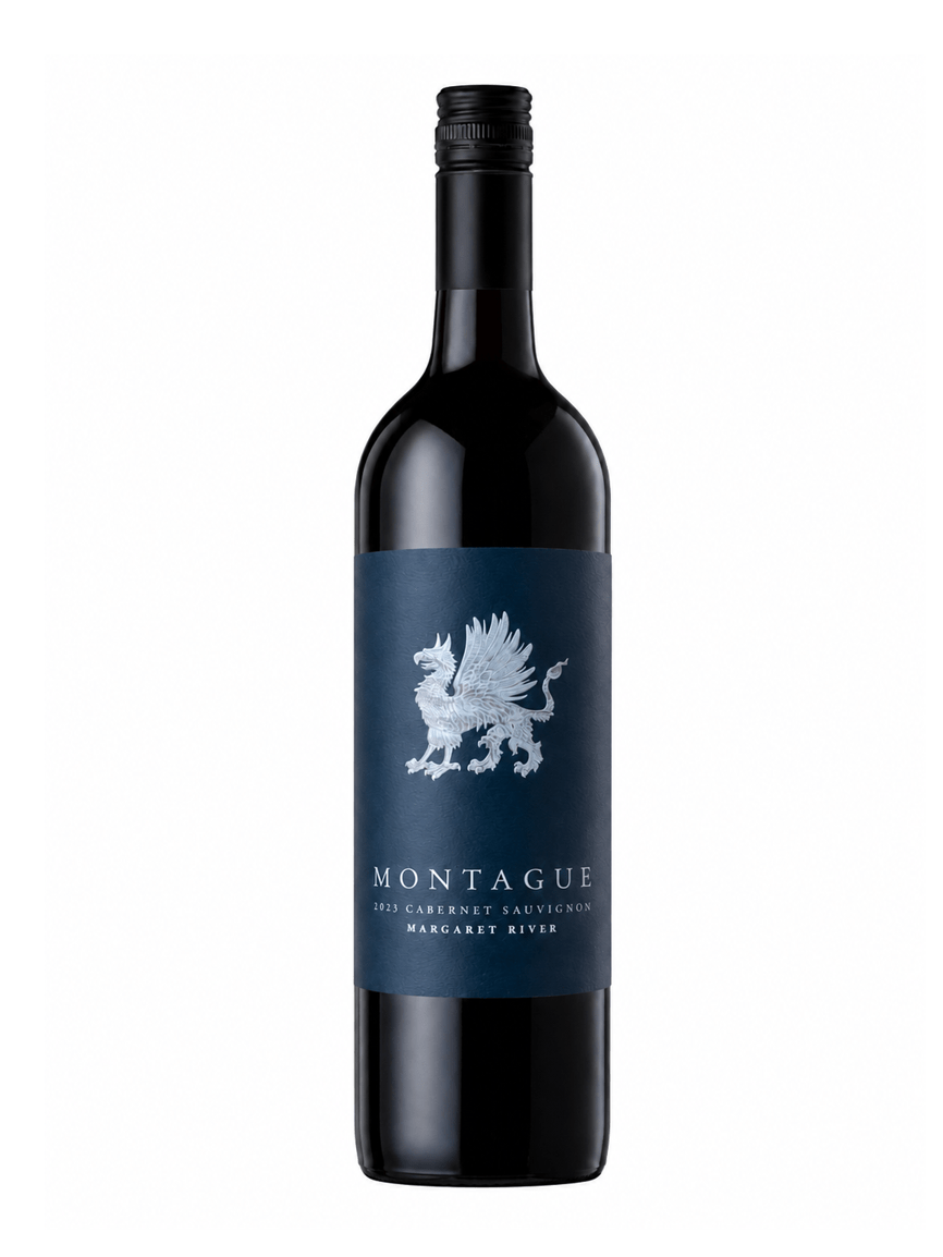 montague cabernet sauvignon wine bottle 2023 vintage