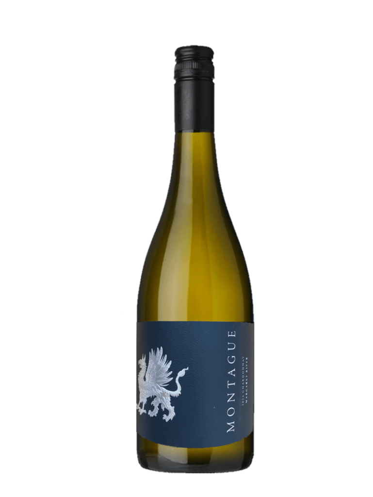 montague estate chardonnay wine bottle