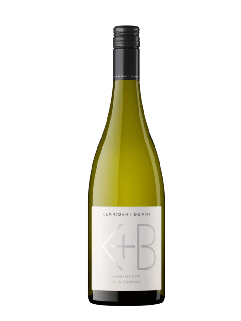 kerrigan & berry chardonnay wine bottle