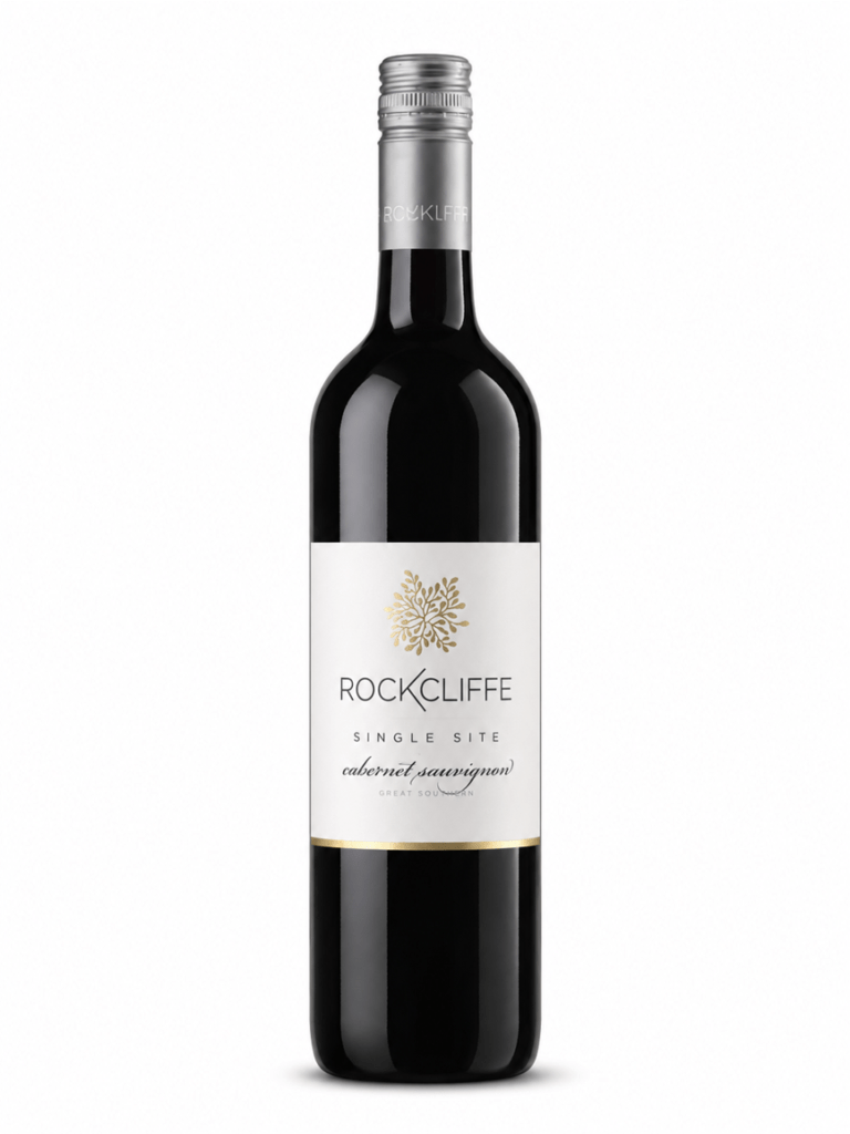 rockcliffe single site cabernet sauvignon 2018 wine bottle
