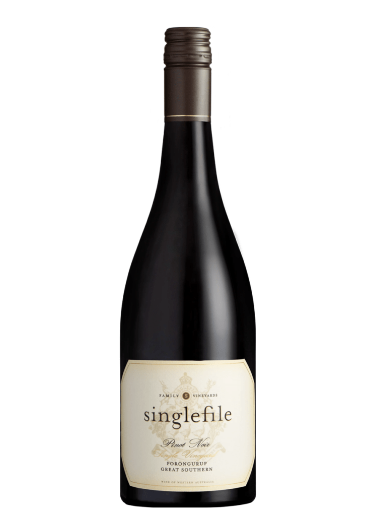 singlefile porongurup pinot noir wine bottle