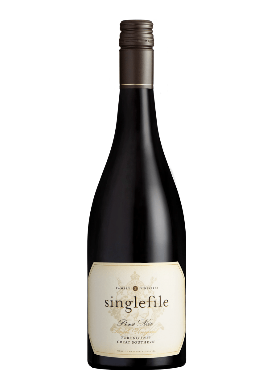 singlefile porongurup pinot noir wine bottle